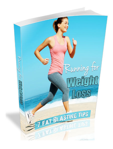 eCover representing Running For Weight Loss eBooks & Reports with Private Label Rights