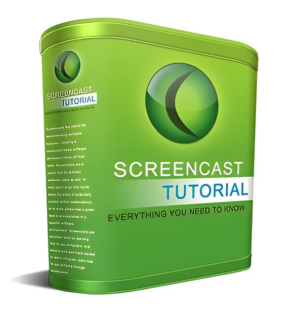 eCover representing Screencast Tutorial Videos, Tutorials & Courses with Private Label Rights
