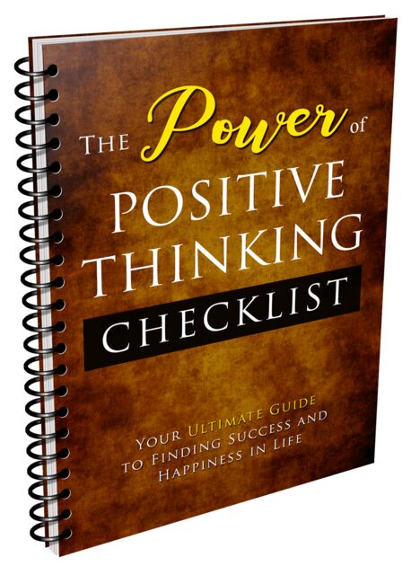 eCover representing The Power Of Positive Thinking V2 eBooks & Reports with Master Resell Rights