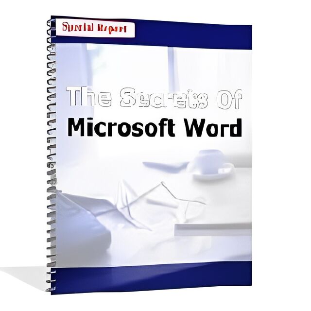 eCover representing The Secrets Of Microsoft Word eBooks & Reports with Master Resell Rights
