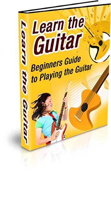 eCover representing Learn The Guitar eBooks & Reports with Master Resell Rights