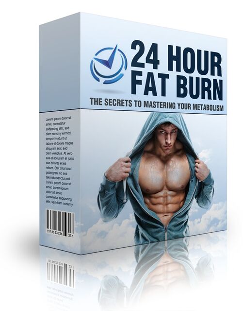 eCover representing The 24-Hour Fat Burn eBooks & Reports with Master Resell Rights