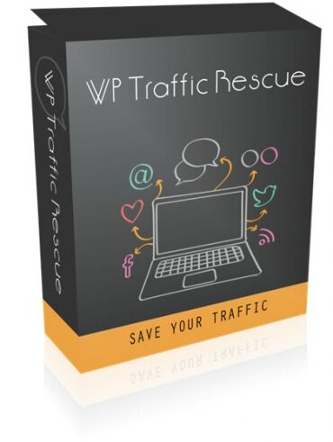 eCover representing WP Traffic Rescue Videos, Tutorials & Courses with Personal Use Rights