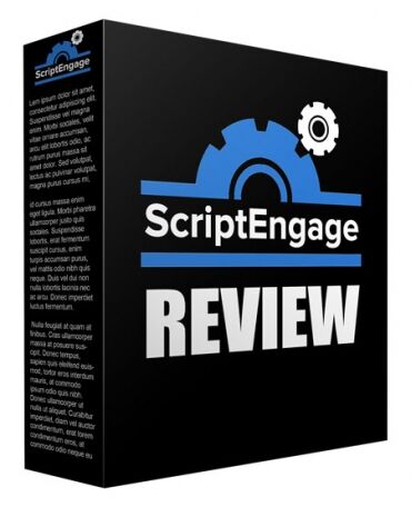 eCover representing Scrip Engage Product Review Package  with Private Label Rights