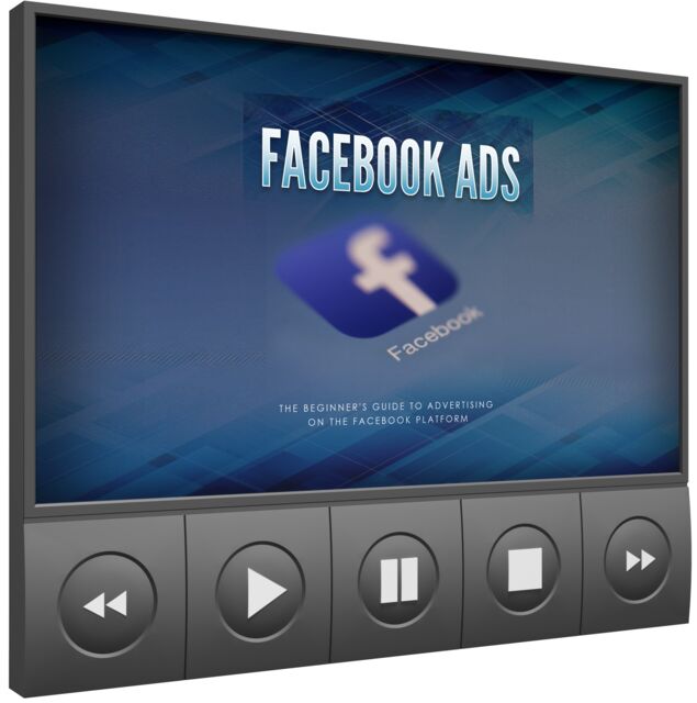 eCover representing Facebook Ads Video Upgrade eBooks & Reports/Videos, Tutorials & Courses with Master Resell Rights