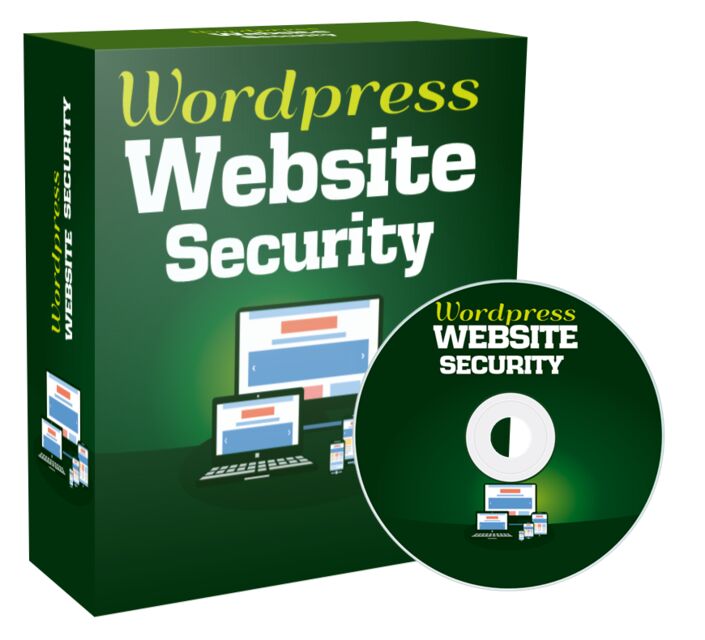 eCover representing Wordpress Website Security Videos, Tutorials & Courses with Private Label Rights