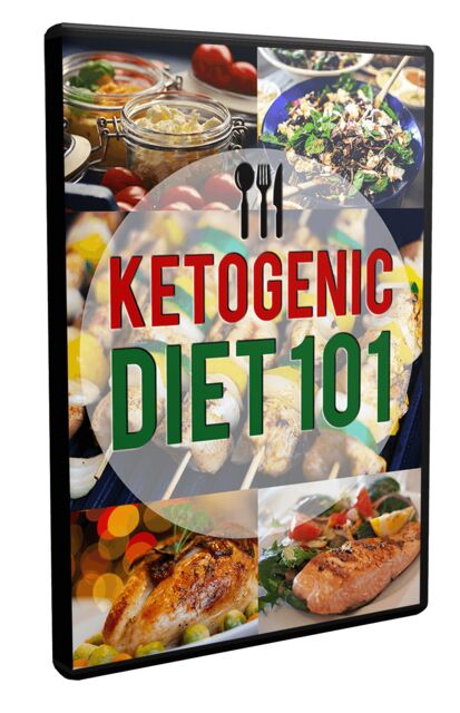 eCover representing Ketogenic Diet 101 Video Upgrade Videos, Tutorials & Courses with Master Resell Rights