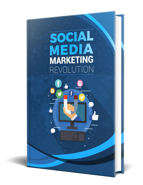 eCover representing Social Media Marketing Revolution eBooks & Reports with Private Label Rights