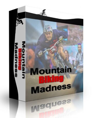 eCover representing Mountain Biking Madness Exclusive eBooks & Reports with Private Label Rights