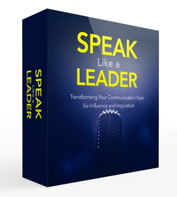 eCover representing Speak Like A Leader Video Upgrade Videos, Tutorials & Courses with Master Resell Rights