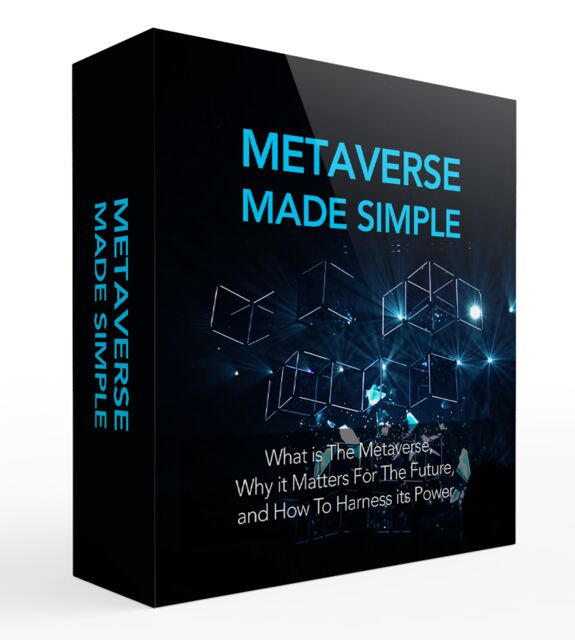 eCover representing Metaverse Made Simple Video Course  with Master Resell Rights