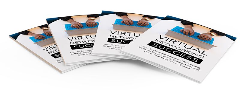 eCover representing Virtual Networking Success eBooks & Reports with Master Resell Rights