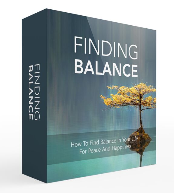 eCover representing Finding Balance Video Upgrade Videos, Tutorials & Courses with Master Resell Rights