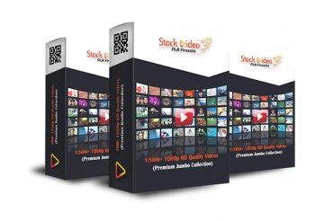 eCover representing Background 4K Stock Videos Videos, Tutorials & Courses with Master Resell Rights