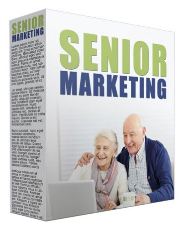 eCover representing Senior Marketing Ecourse Articles, Newsletters & Blog Posts with Private Label Rights