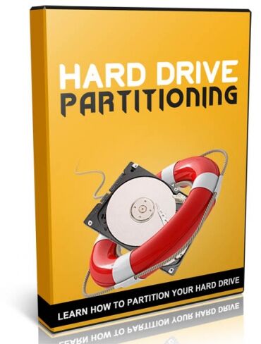 eCover representing Hard Drive Partitioning Videos, Tutorials & Courses with Private Label Rights